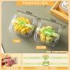 50g Pastry & Mooncake Packaging Box, Transparent Lid