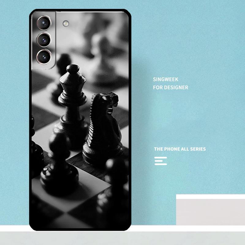 Chess Case For Samsung Galaxy S24 Ultra S21 S22 S23 Plus Note 10 Note 20 S8 S9 S10 S20 FE Coque