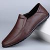 8260 men's shoes Doudou shoes driving leather shoes spring and summer low-top foot cover flat-soled cowhide surface one-pedal large-size casual shoes