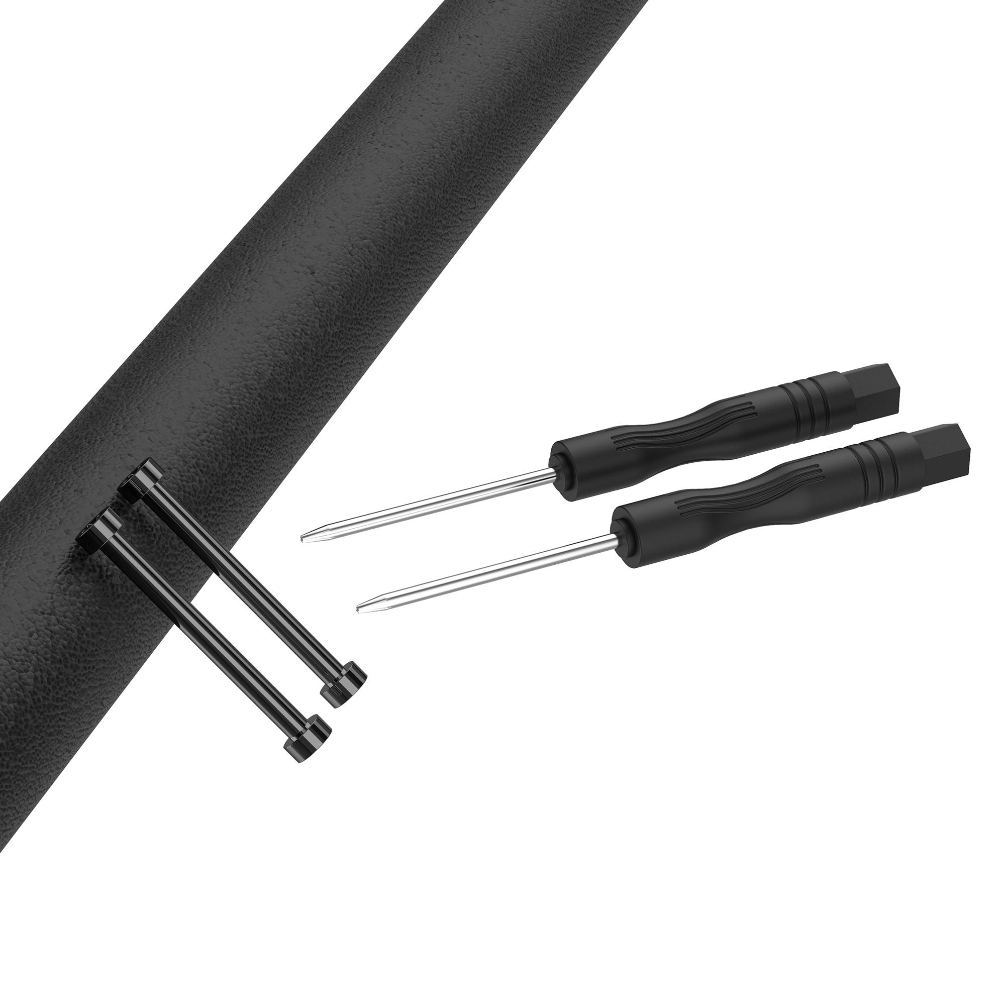 

Stainless Steel Replacement Screws with Screwdrivers for Garmin Fenix 5S,Black A