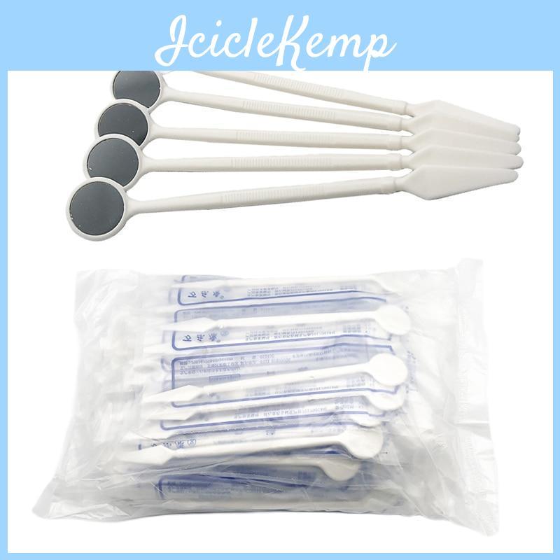 Mouth Exam Reflector 100pcs Disposable Mirrors Disposable Dentist Mouth Mirrors Exam Reflector Mirror Instrument Care Tool