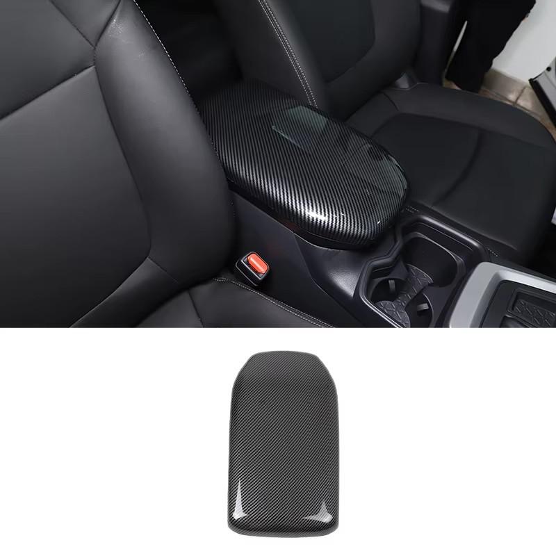 For Toyota RAV4 -2025 ABS Carbon Fiber Interior Kit Dashboard Console Gear Shift Panel Decoration Cover Trim Stickers