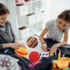 Fine motor skills sewing felt toys DIY sewing space system craft kit Early education vitality puzzle sewing kit
