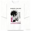 Demon Slayer Anime Printing Oversized Cotton T-shirt Men and Women Comfortable Harajuku Trend Y2K Summer Short Sleeve T-shirt