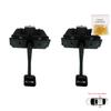 EDP1076-1 2 Pieces Rear Left AND Right Door Hinge Brake Stop Check Strap Limiter Protection Lever Arm for BMW X5 E53 1999-2006 5122840256