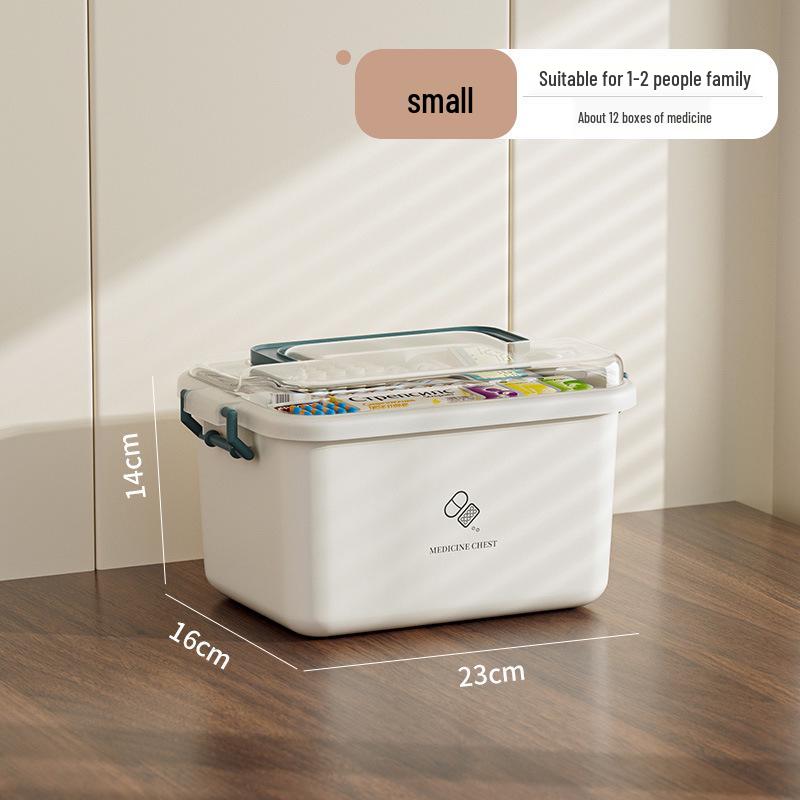 

Large Multi-Layer Family First Aid and Medicine Storage Box