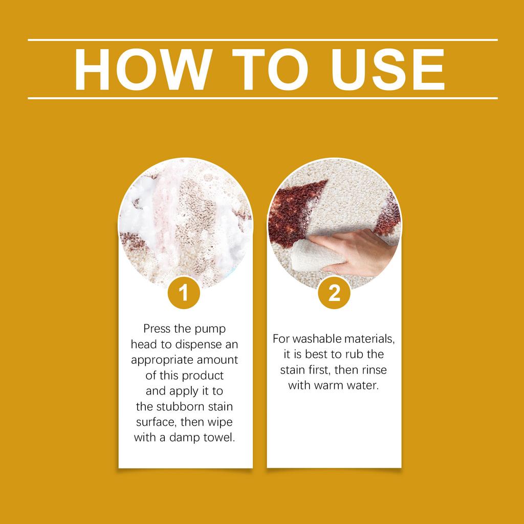 Stoff Teppich Schaumreiniger, Ein Sanftes, Sauberes Und Bequemes Reinigungsmittel Zur Fleckenentfernung Auf Heimteppichen 30ml