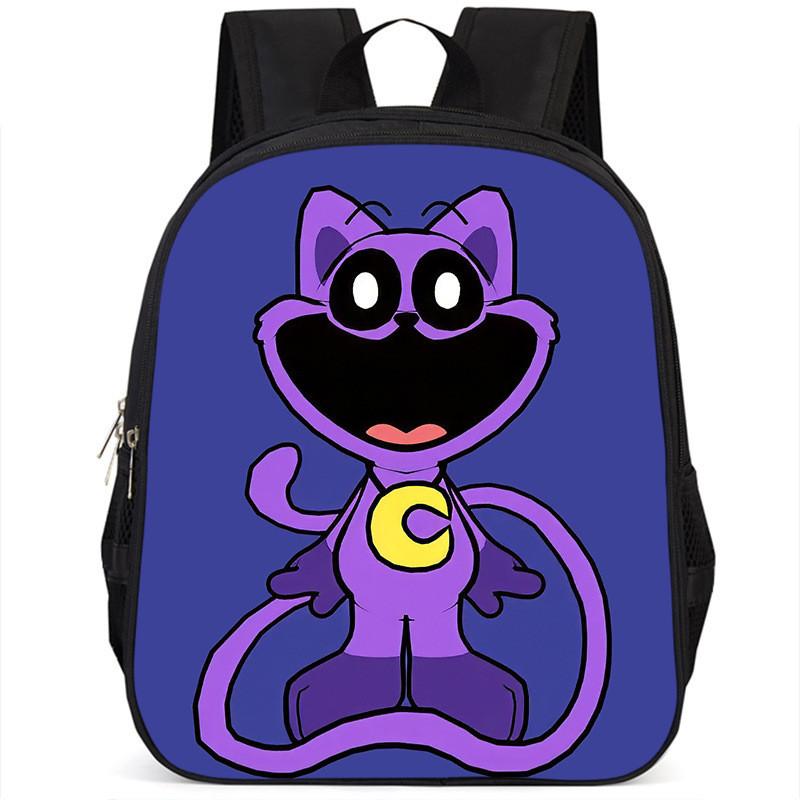 Adorable Catnap Poppy Playtime Backpack For Kids And Students Oxford Fabric