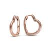 Sparkling Heart Hoop Earrings 925 Silver Heart Earring Glitter Zircon Large Circle Earrings Women Fine Jewelry Present