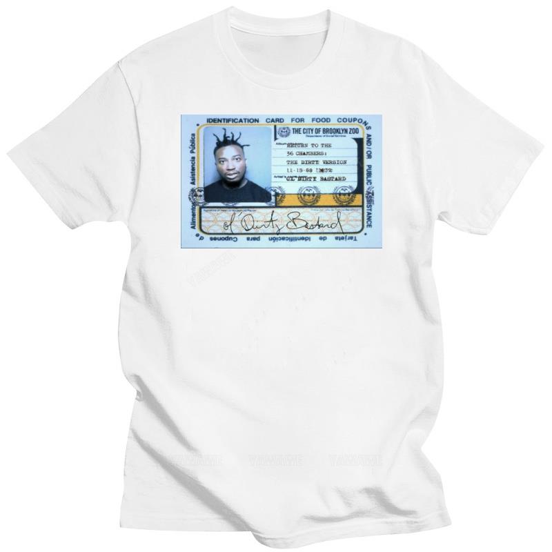 

New black short sleeve men top OLD SKOOL RAPPER ODB OL DIRTY BASTARD FOOD STAMP T-shirt - CUSTOM RARE ART unisex tee-shirt S