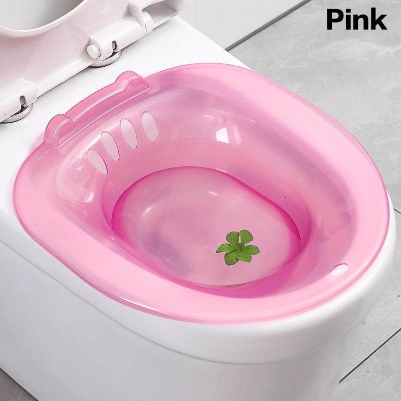 

Домашний туалет Биде Женские интимные части Специальное мытье ягодиц Свободный приседание Раковина Беременные женщины Родильный дом Таз розовый