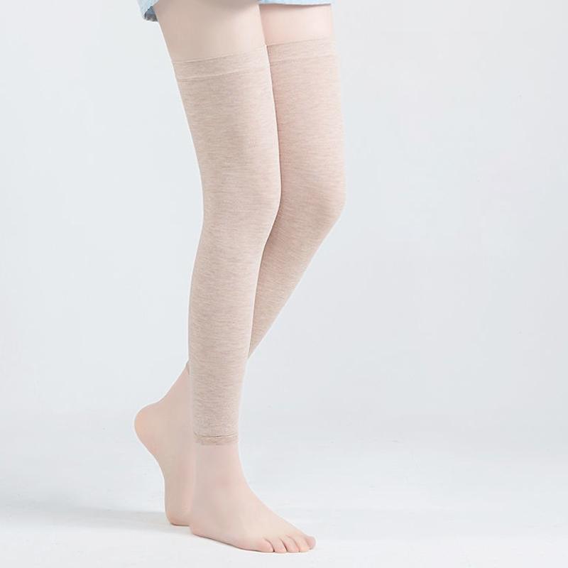 

Повседневные тонкие эластичные однотонные спортивные носки выше колена