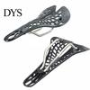 Bike Seat Cushion High Stability Stainless Steel Stand Saddle Carbon Fiber Racing Bicycle Riding Spider-web Hollow for Outdoor Cycling