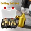6-35mm Hole Saws Diamond Drill Bits Set Triangle Shank for Glass/Tile/Granite Brazed Diamond Coated Ceramic Drill Kit Marble Cut