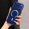 Luxury Luo Velvet Backplane High Quality Protect Phone Cover For 18 17 16 15 14 Pro Max Magnetic Phone Case For Magsafe