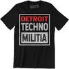 Detroit Techno Militia T-Shirt - EDM Underground Resistance House Music Tee Mens Unisex T-Shirt