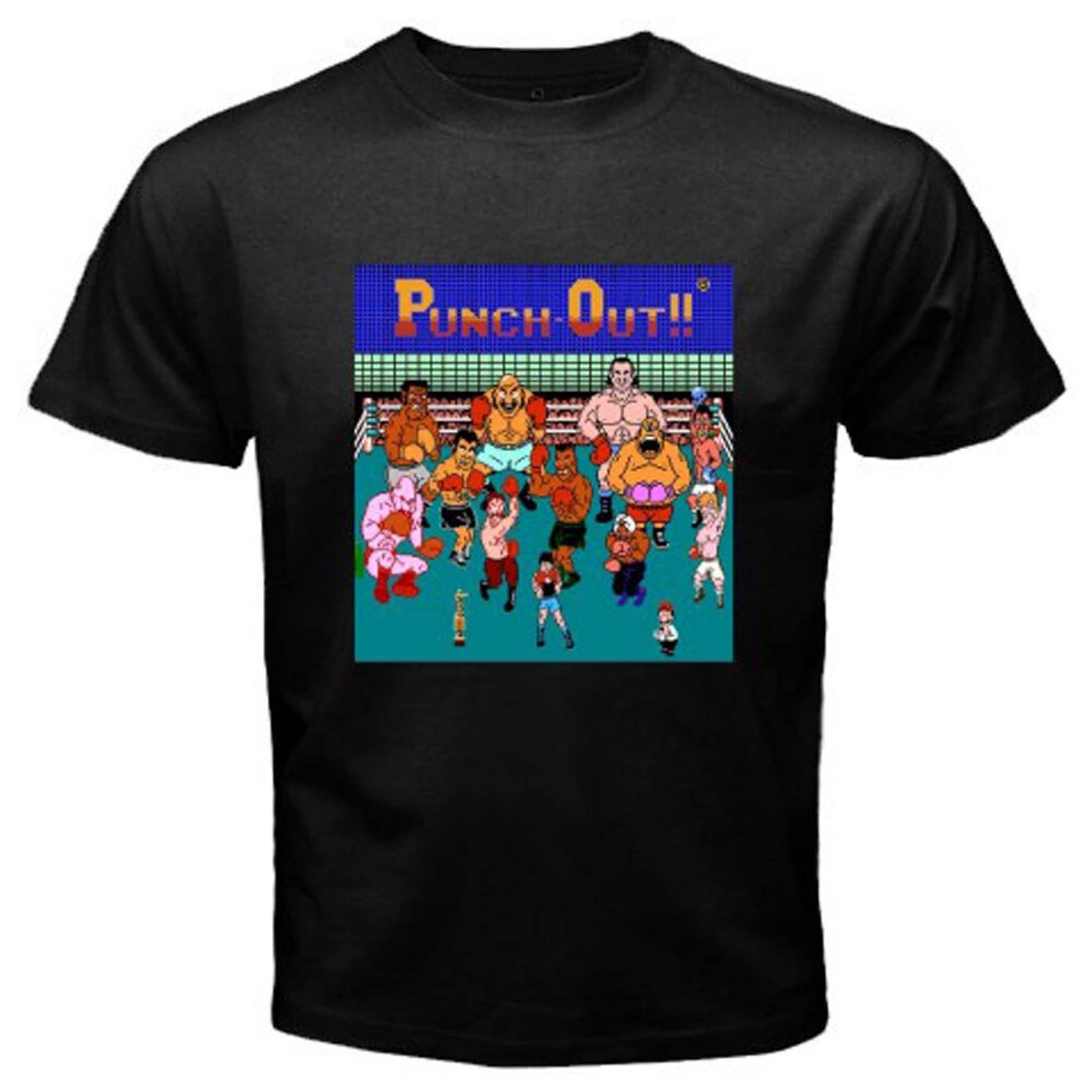 Retro Boxing Arcade Champion Tee S