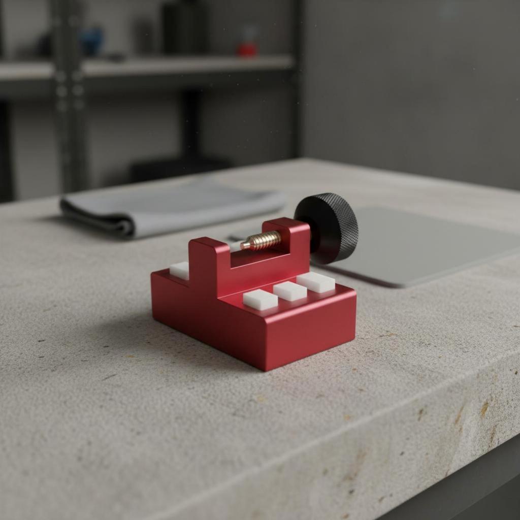 Watch Clasp Bending Jig Precision Positioning Curve Guide Metal Body