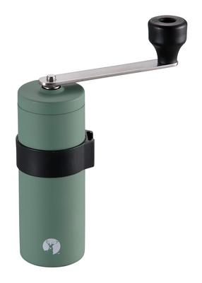 Captain Stag Made In Japan Coffee Mill Ceramic Blade Handy Type S Size 18-8 Stainless Steel Vintage Green UW-3546