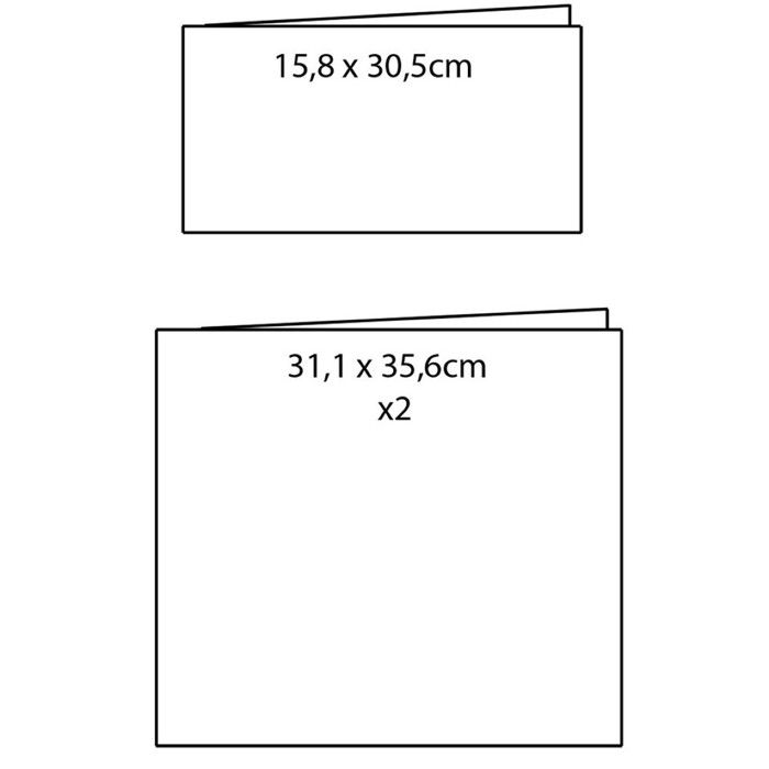 Minc Large Format Transfer Folder 3 Pieces