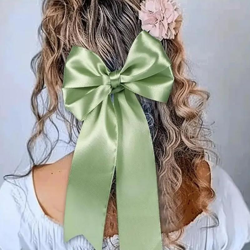 22M/Roll Flower Bouquet Crafts Gift Wrapping Supplies Satin Ribbon Handmade Sage Green DIY Light Green Ribbon for Gift Wrapping