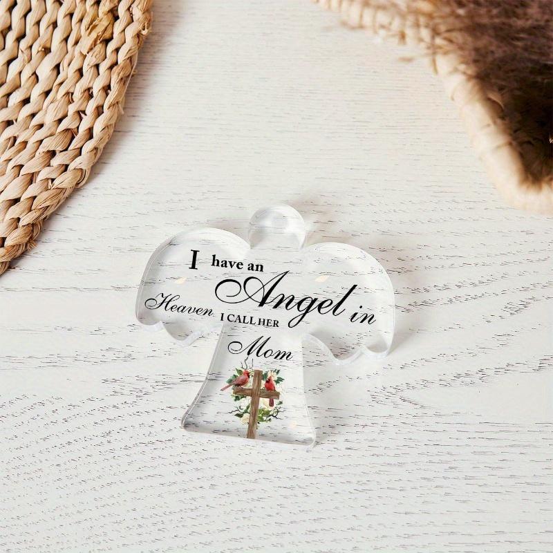 Angel Cardinal Memorial - Sympathy Centerpiece Gift for Loss of Loved Ones