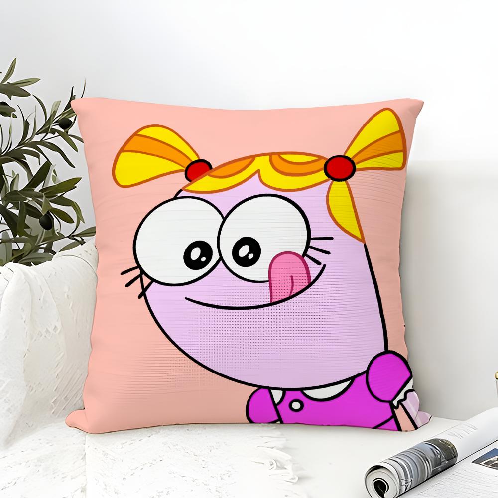 Cartoon Funny Beach Bikini Bottom Pillow Case Linen Pillow Case Sofa Home Decor Cushion Cover Cushion Cove