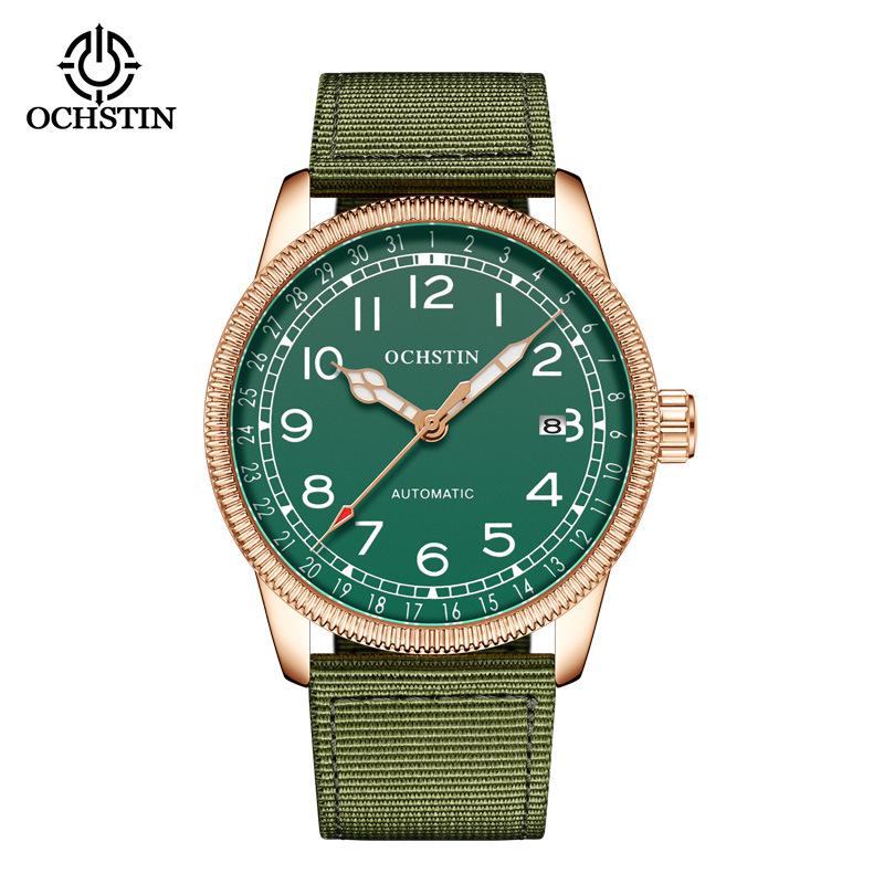 OCHSTIN Augusten Men's Classic Luminous Date Automatic Mechanical Watch
