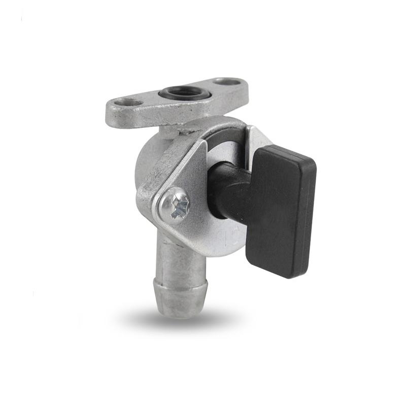 Aluminum Alloy Fuel Tank Switch Fuel Valve Faucet Switch Carburetor Oil Switch for 49Cc Mini Pocket Bike Motorcycle Parts
