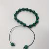 Fashionable Malachite Bracelet, Natural Stone Beads Bracelet For Men And Women Valentine'S Day Gift