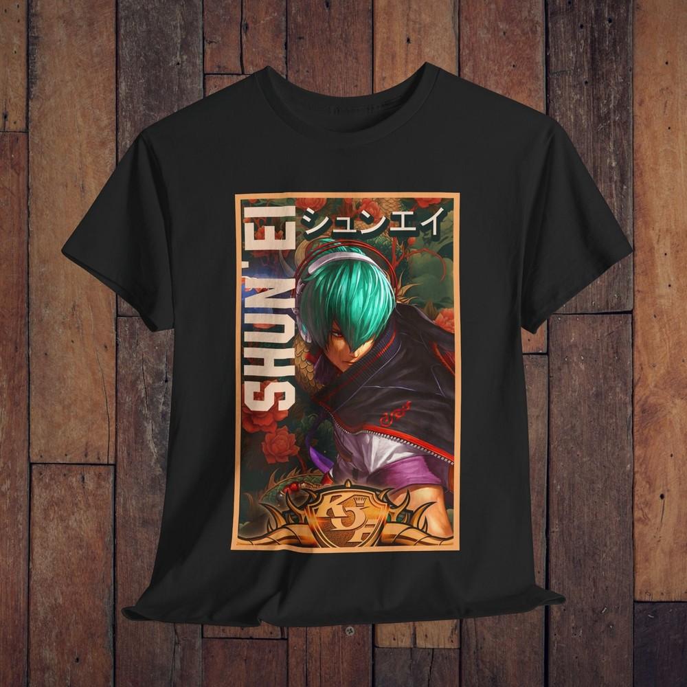 

King of Fighters Shun ei Gaming Shirt, KOF Video Gaming Unisex T-Shirt S