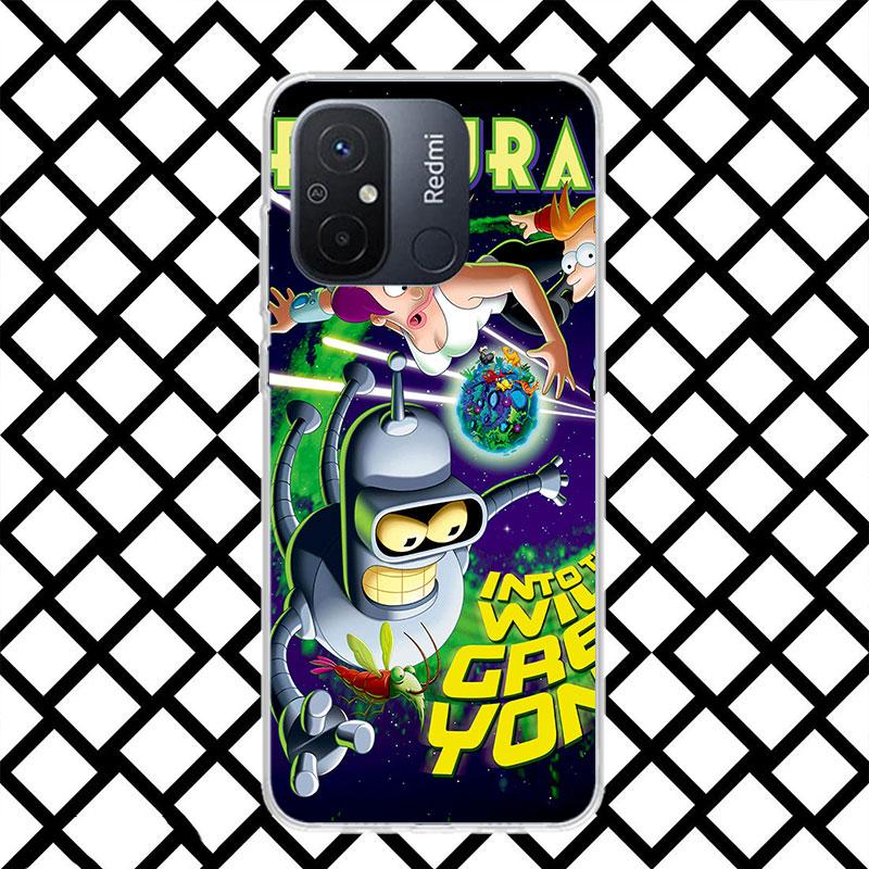 Cartoon F-Futuramas Phone Case for Xiaomi Redmi 14C 13C 13 12C 12 10C 10 10A 9C 9 9A 9T 8 8A 7 7A 6 Pro 6A K70 K40 Soft Fundas