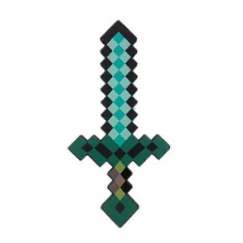 Minecraft Foam Sword Roleplay Battle Toy Life-sized Minecraft Pixel Swords For Active Play
