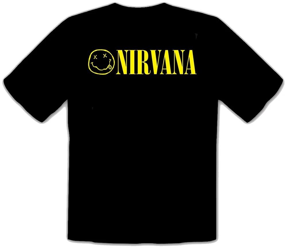 Nirvana Logo Black Kids Tshirt 177swkidshandmade S