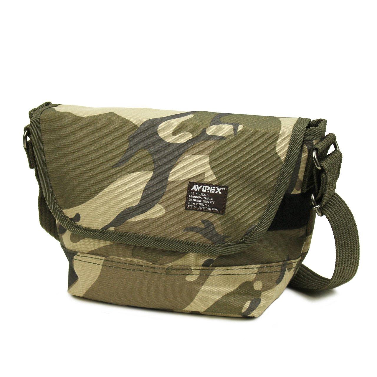 AVIREX Mini Shoulder Bag Messenger Bag AVX3520 Sand 18x30cm Diagonal Bag Men s/Bags/Handbags