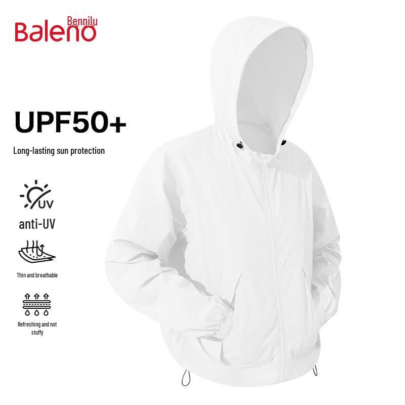Baleno Men's Lightweight UPF 50+ Sun Protection Jacket