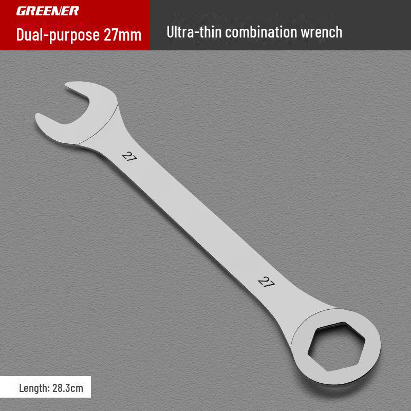 Green Forest Thin Open End Wrench Set: Complete Hardware Tool Set