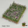 Multicolor Hand Torn Flower Clusters DIY Accessories Height 10mm/16mm Artificial Flower Cluster Sand Table Building Models