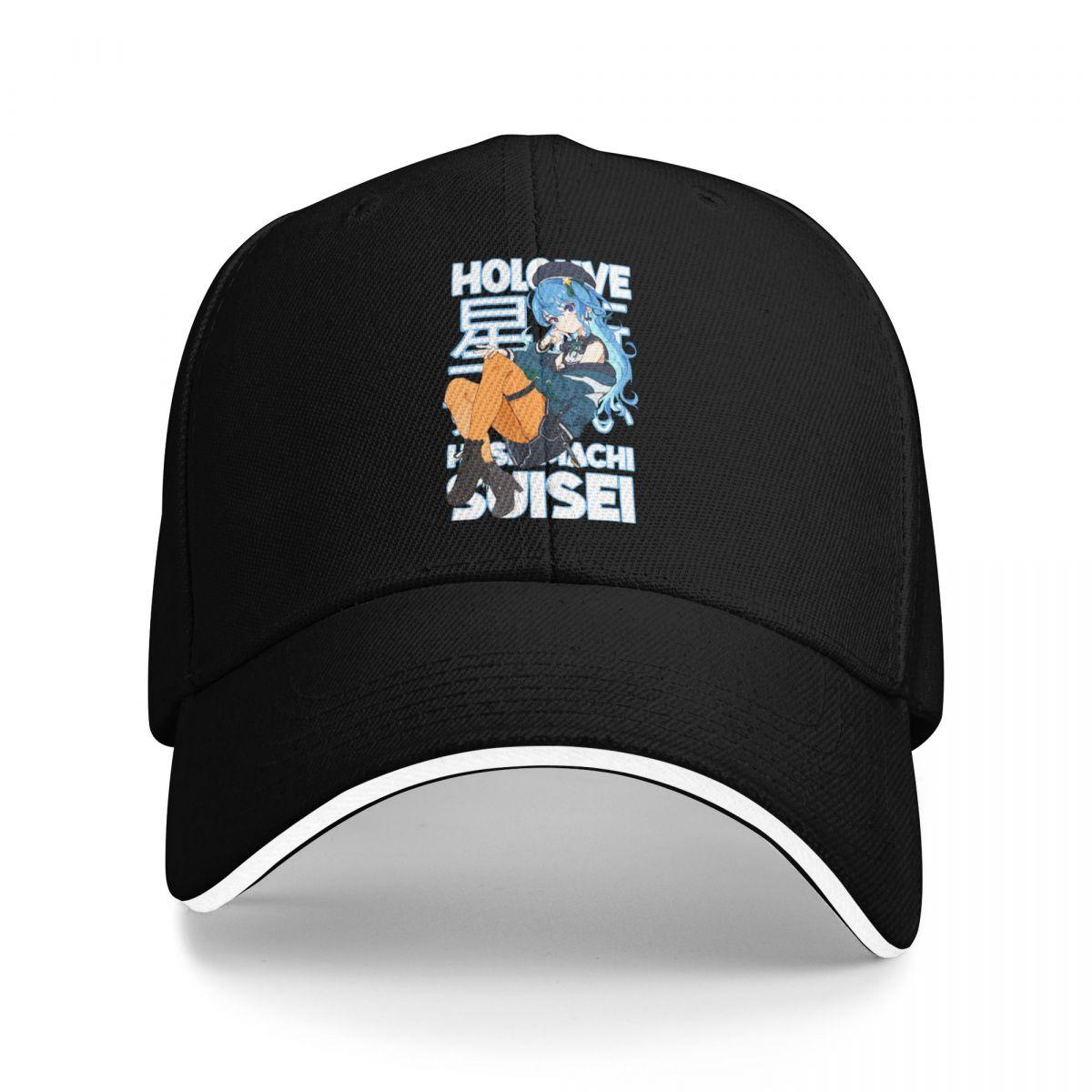 

Baseball Caps Idol Showdown Hololive Hoshimachi Suisei Casquette Men Women Sport Summer Hats One Size