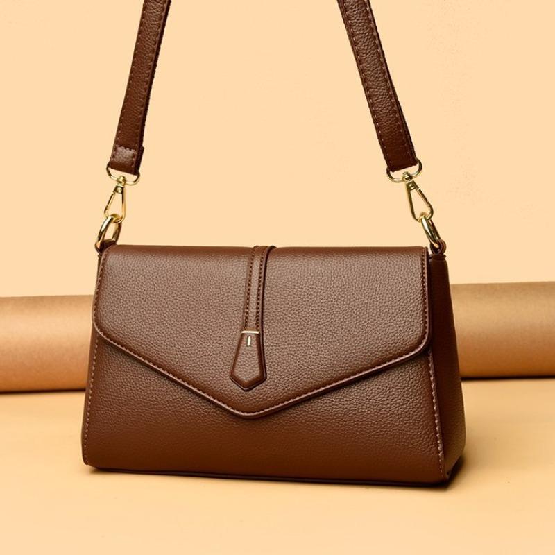 High Quality Soft PU Leather Women's Crossbody Bag, Fashionable Women's Shoulder Bag, Suitable for Daily Use, Shopping, Commuting