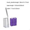 Disposables Toilet Brush and Holder Set Bathroom Maintenance Durability Practical Professional
