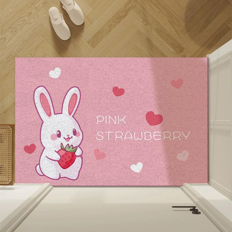 Eingangstür Cartoon Seide Bodenmatte Haushalt Eingangstür Tür Schmutzmatte Outdoor Schmutzabweisend Staubentfernung Kann Maßgeschneidert Werden Teppich