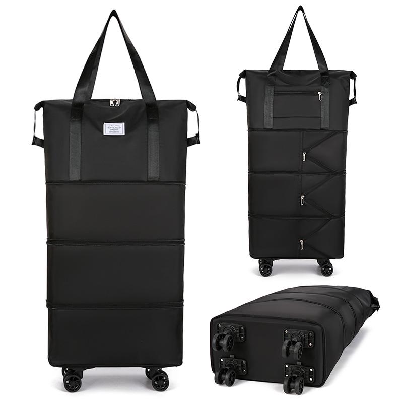 Extra Large Travel Bag with Trolley Sleeve – Oxford Cloth Maternity & Business Bag for Short Trips