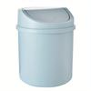 Mini Desktop Trash Can with Lid Household Living Room Plastic Small Trash Can