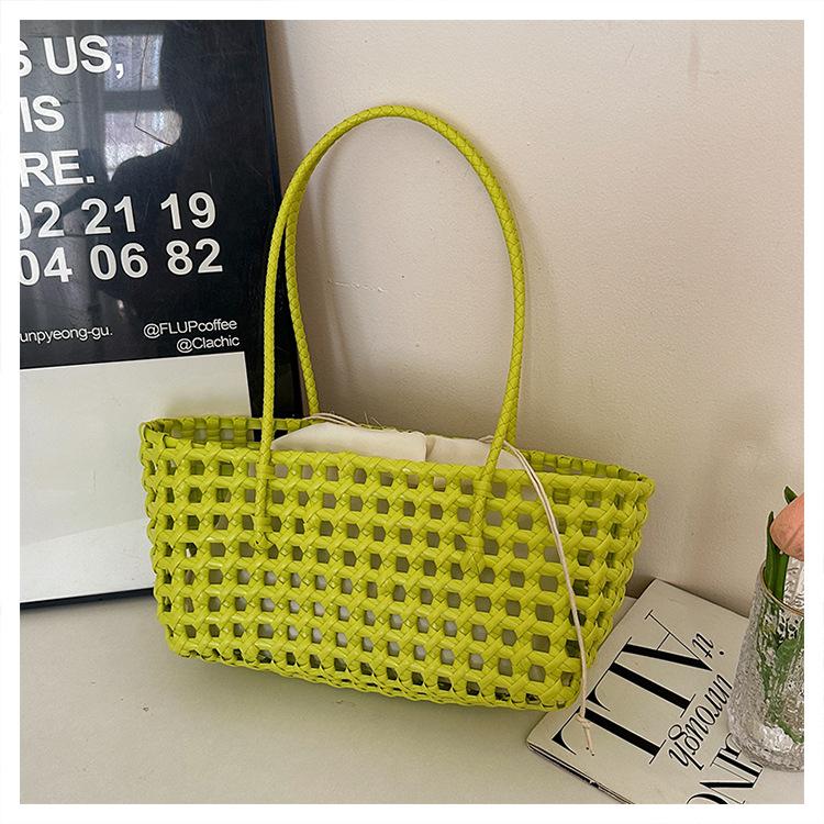 New women's mother bag woven fashion hollow shoulder portable messenger bag casual women's bag