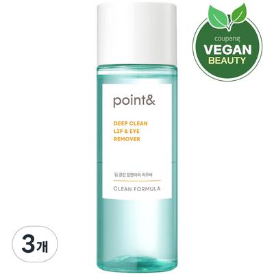 Point & Deep Clean Lip & Eye Remover, 150ml, 3 Units