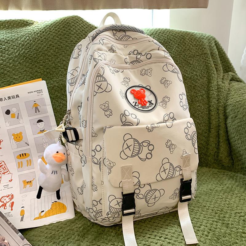 Children Elementary School Students Girls Junior High School Students Printed Backpack College Students High School Students Backpack