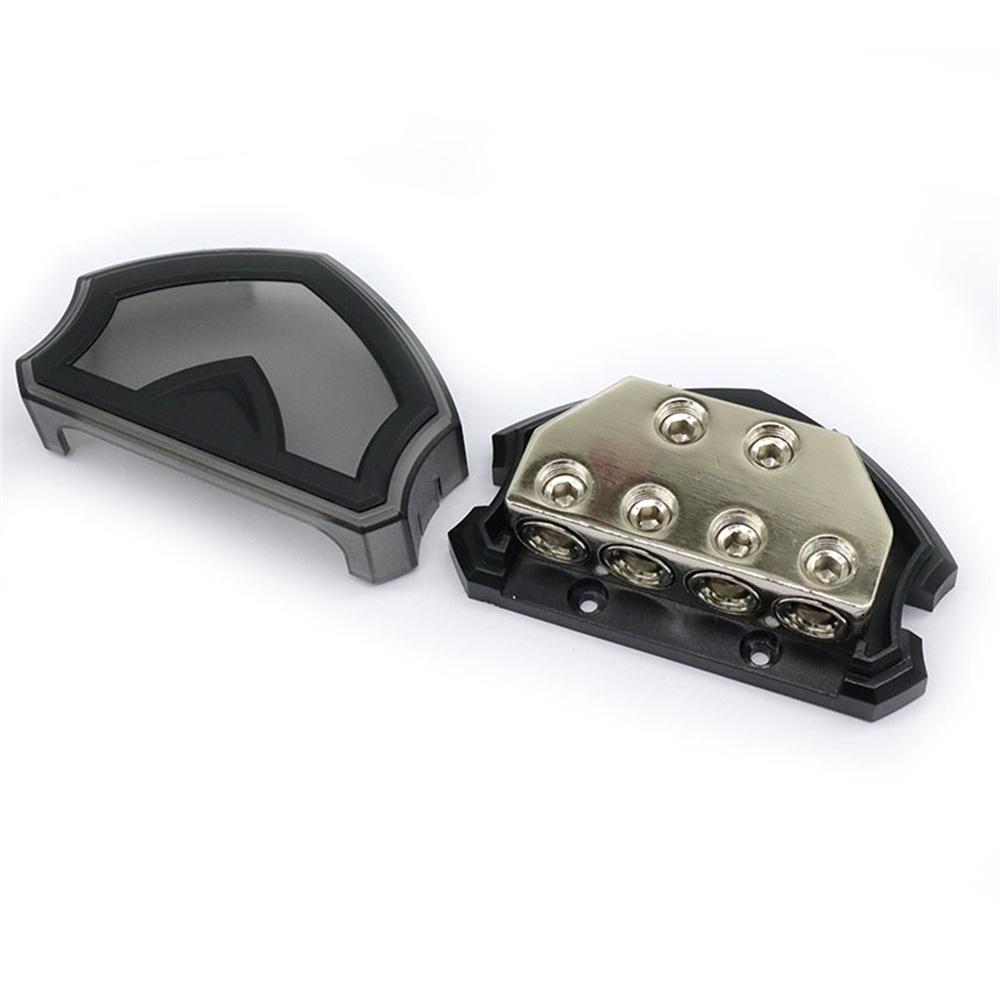 2 X 0/2/4 Input 4 X 0/2/4 Output Car Audio Power Ground Gauge Distribution Block