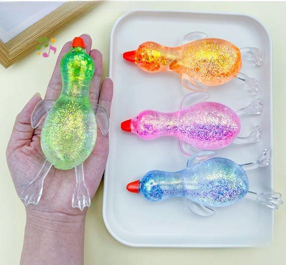 Bai Fen Bai Toys Aurora Maltose Duck Pinch And Stress Relief Toy, Slow Rebound Syrup Ball For Children's Stress Relief