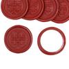 Wax Seal Stamp Kit: Embossed Stamp, Sealing Wax, Stickers for Envelopes, Postcards, Love Letters, and Gifts